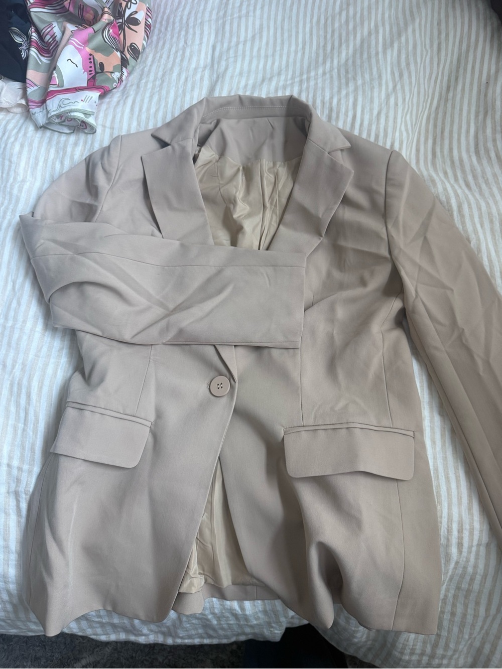 Women’s Tan blazer size medium